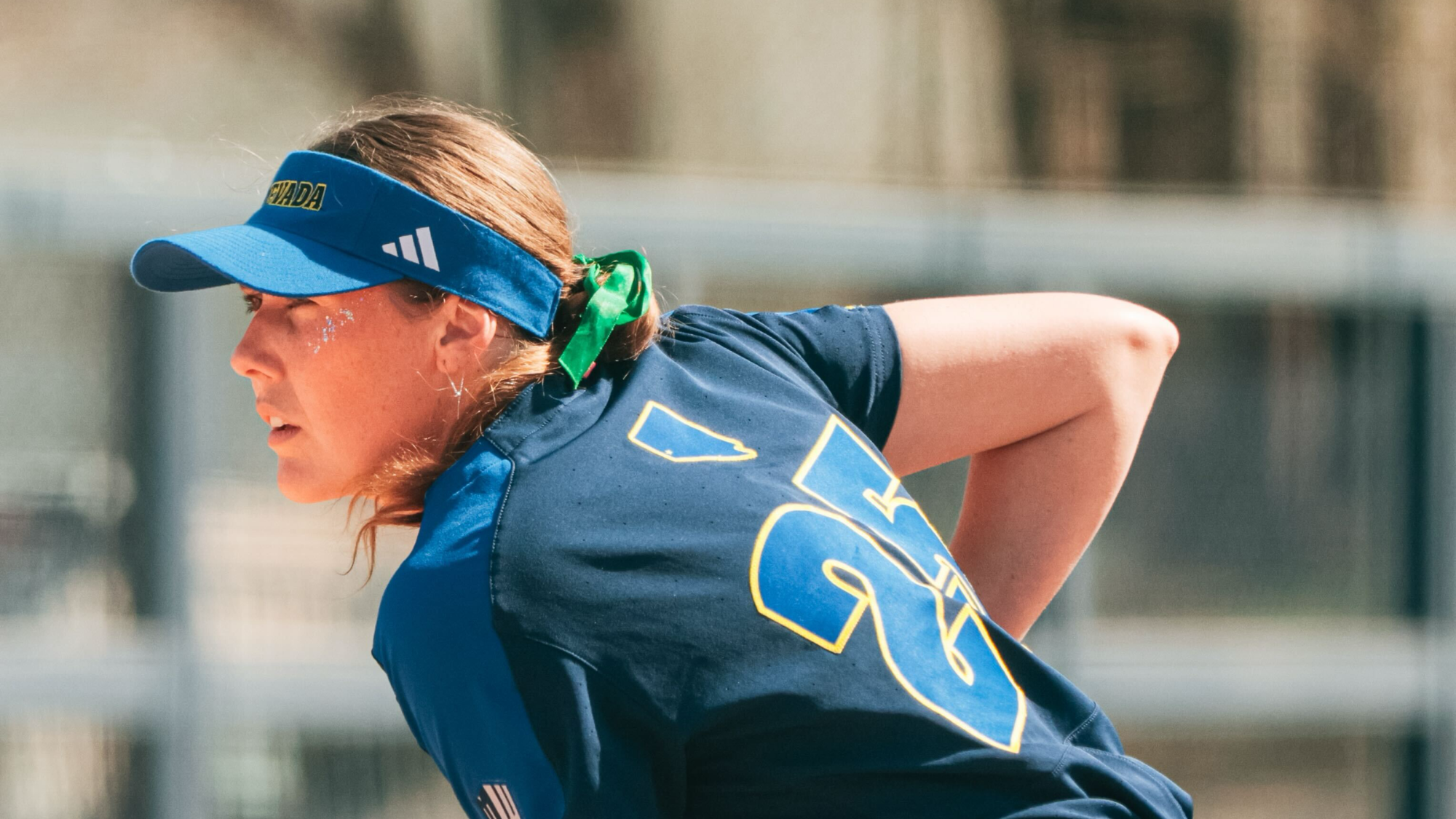 Ainsley Berlingeri pitching
