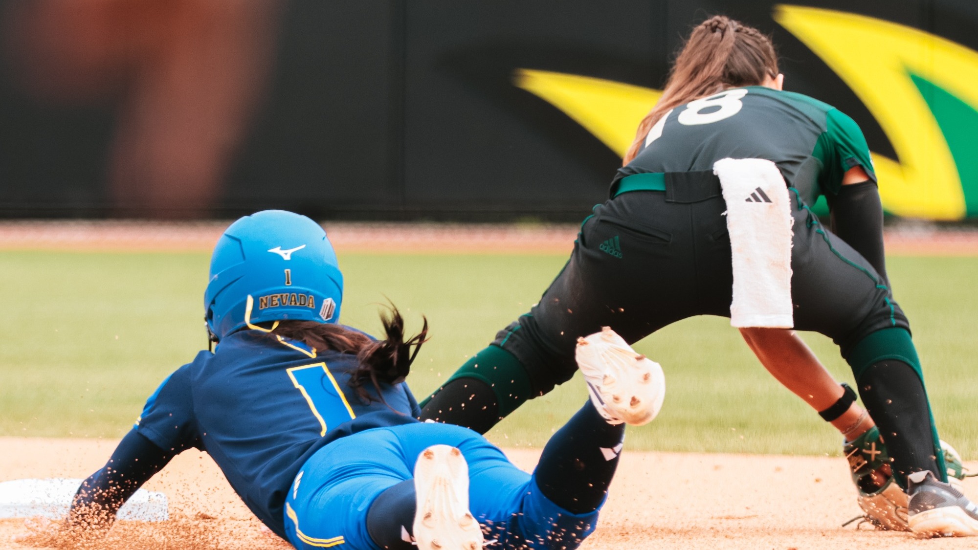 Matlyn sliding into second at JSC