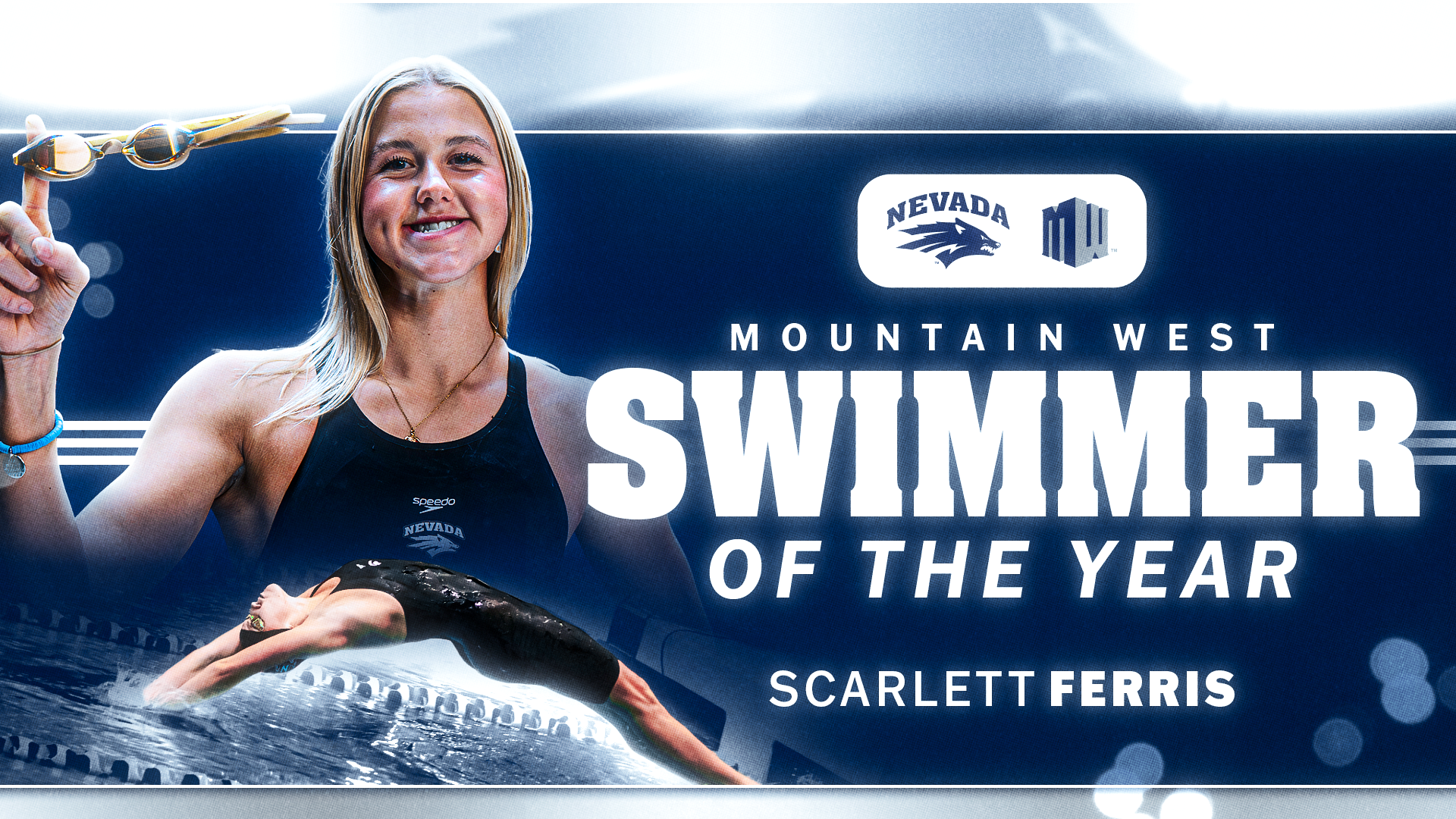 Scarlett named MW Swimmer of the Year