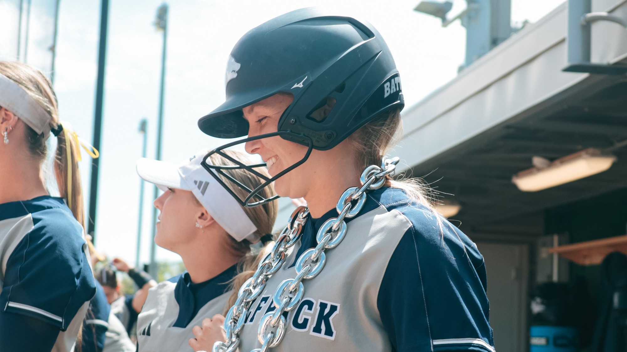 Haylee Engelbrecht home run celly