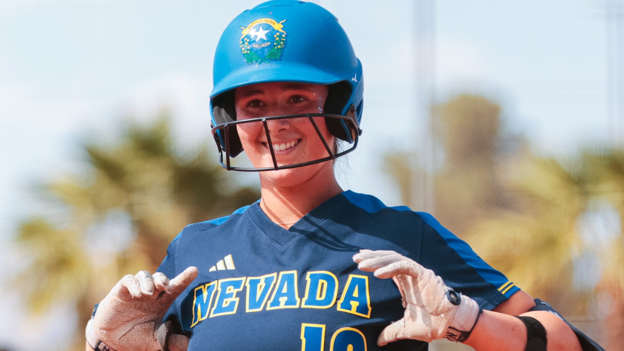 Talia highlighting Nevada Logo