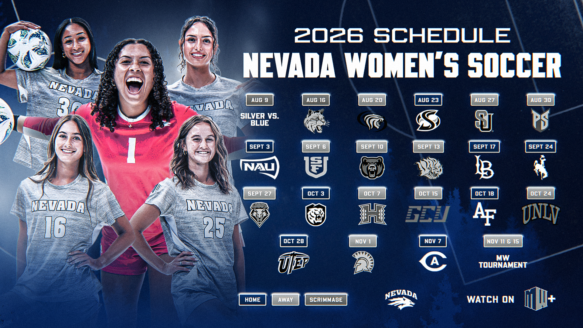 Updated 2026 WSOC Schedule