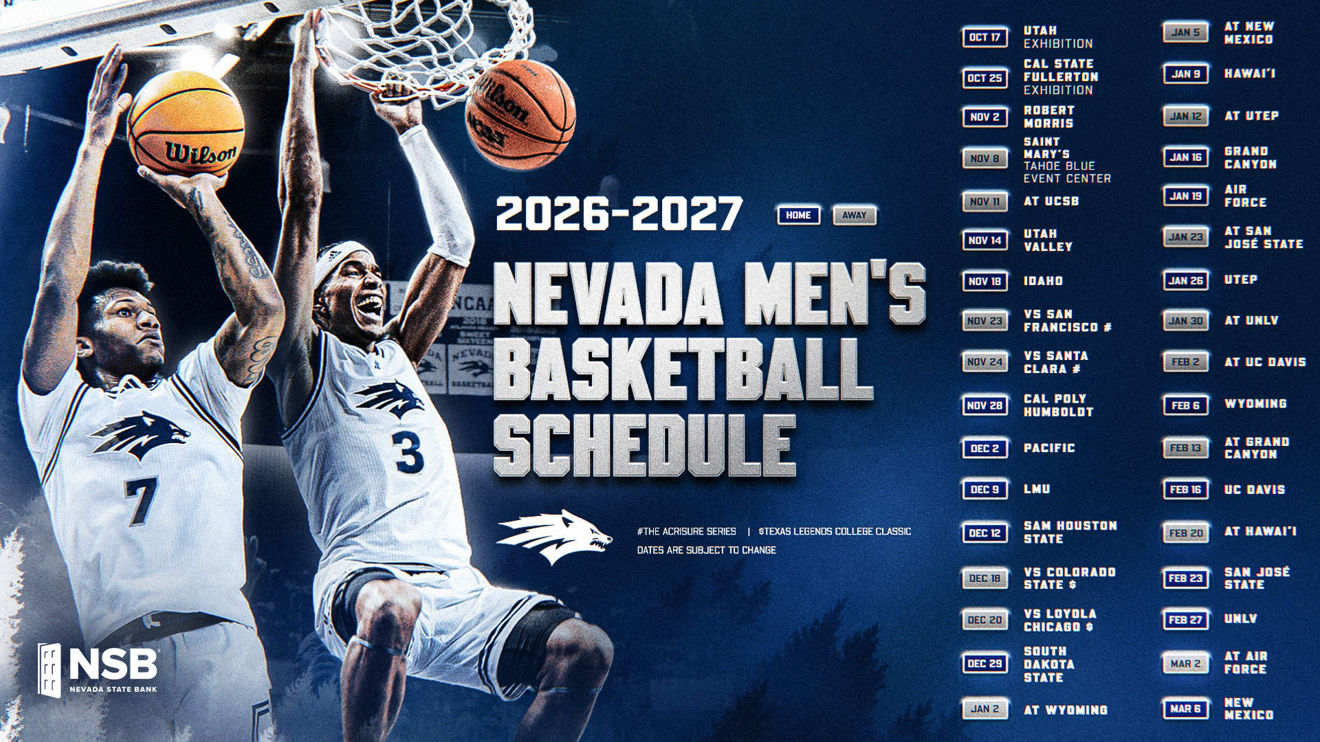 MBB Schedule