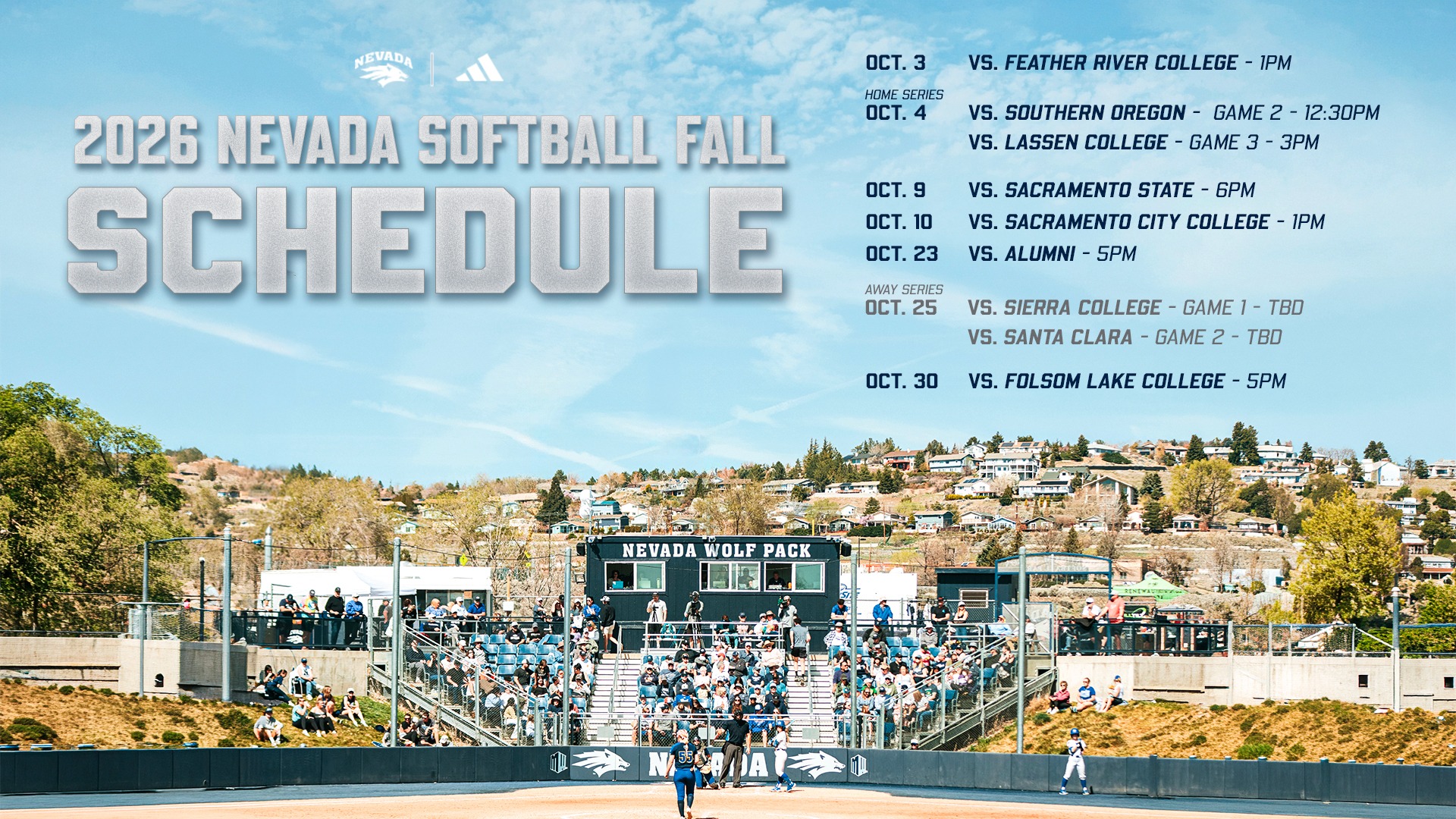 SB FALL SCHEDULE