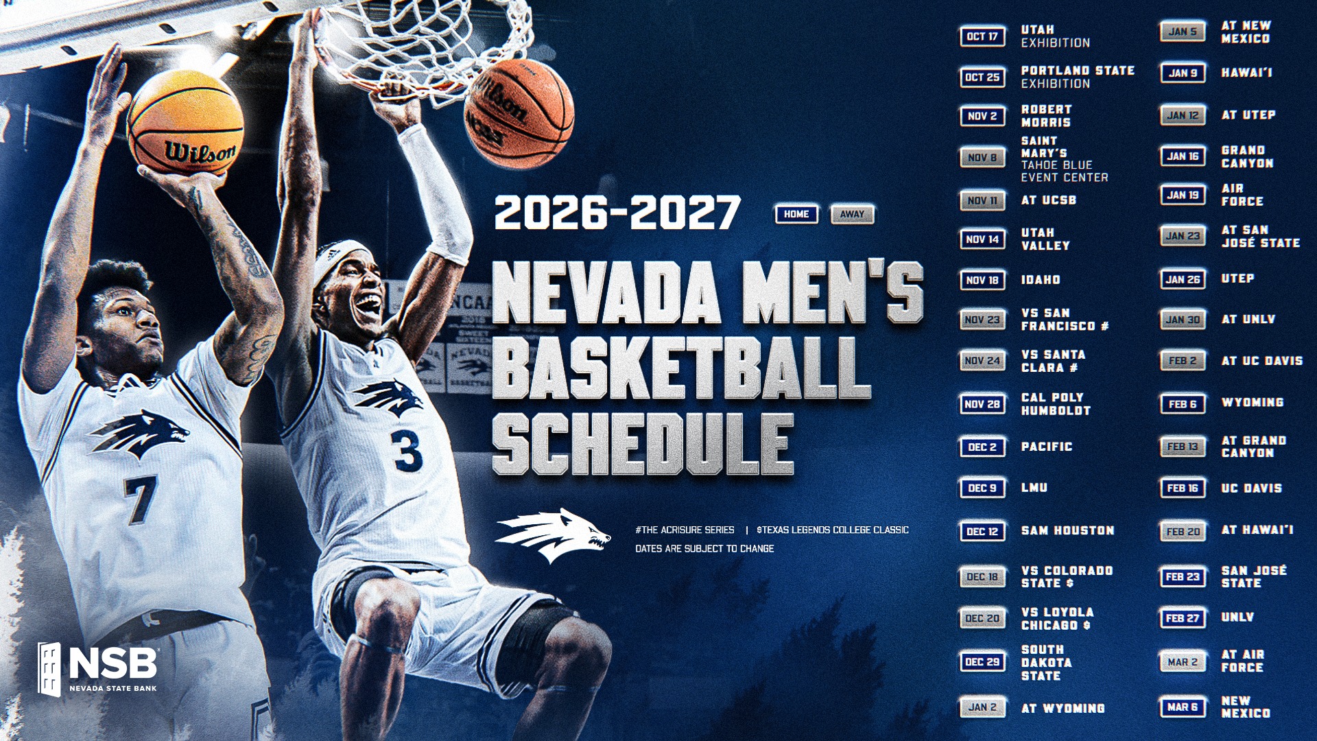 MBB Schedule