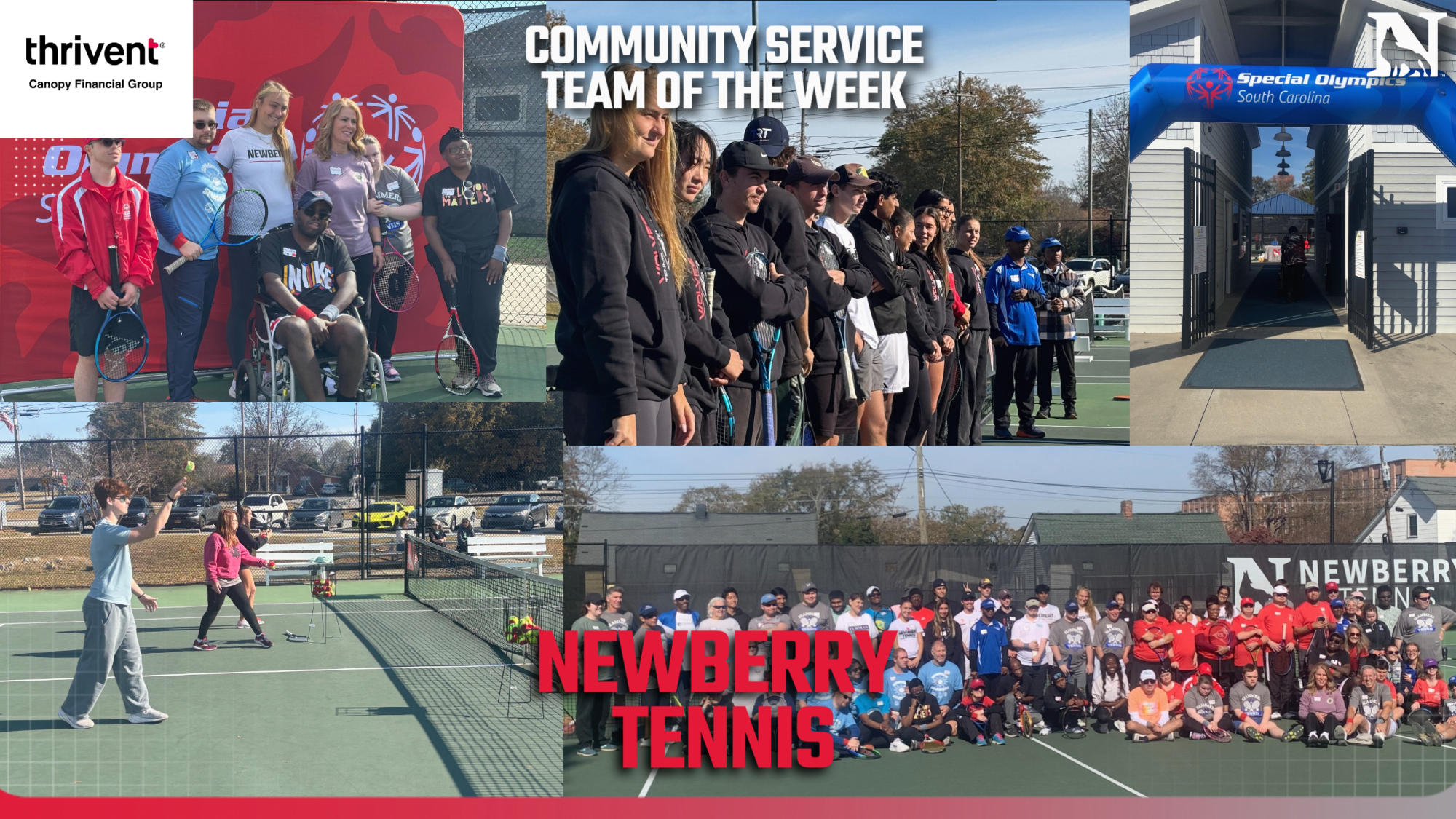 Tennis Community Service TOTW