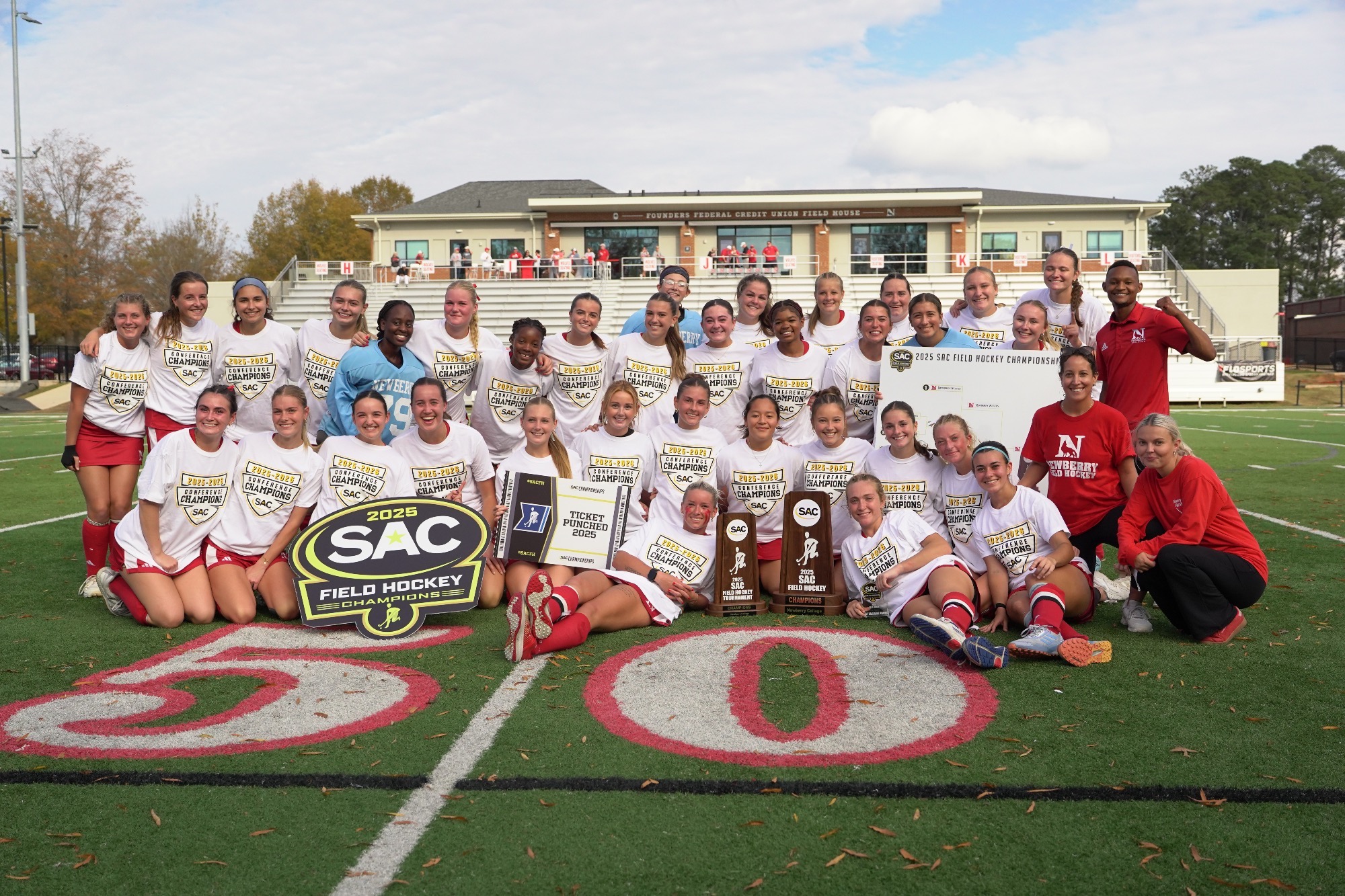 Field Hockey captures its first SAC tournament title!!