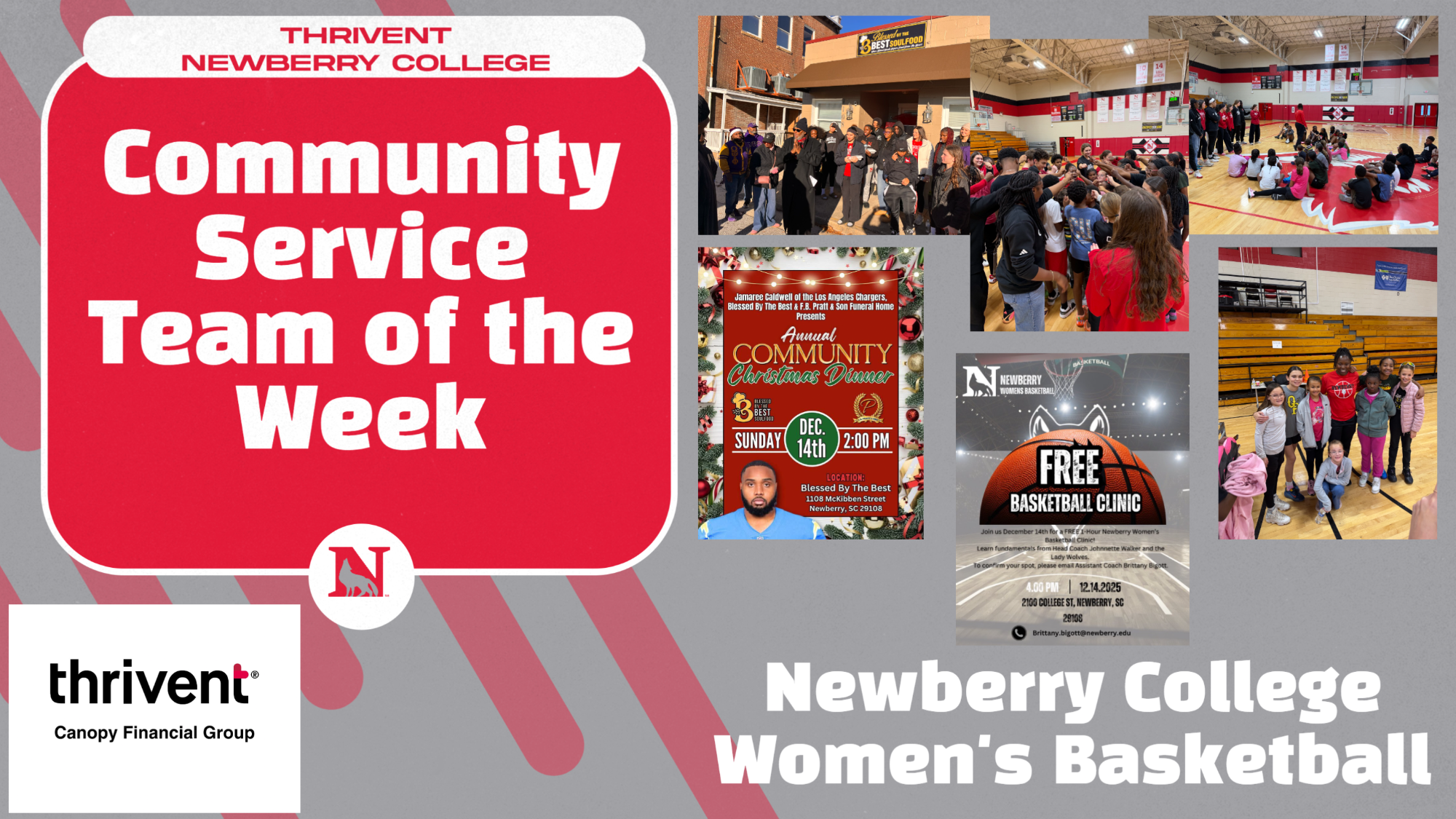 Community Service Team of the Week