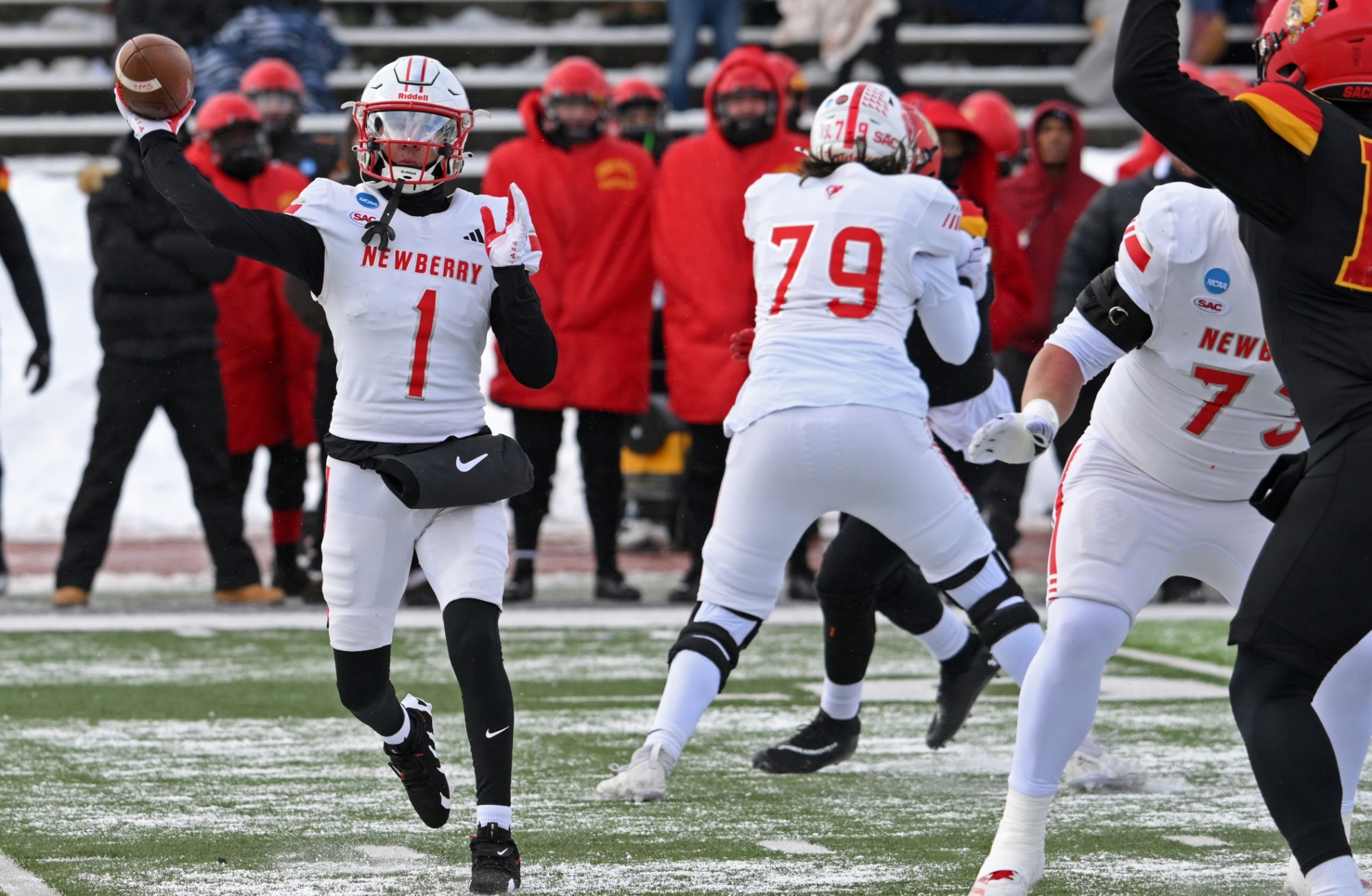 Reed Charpia action vs. Ferris State