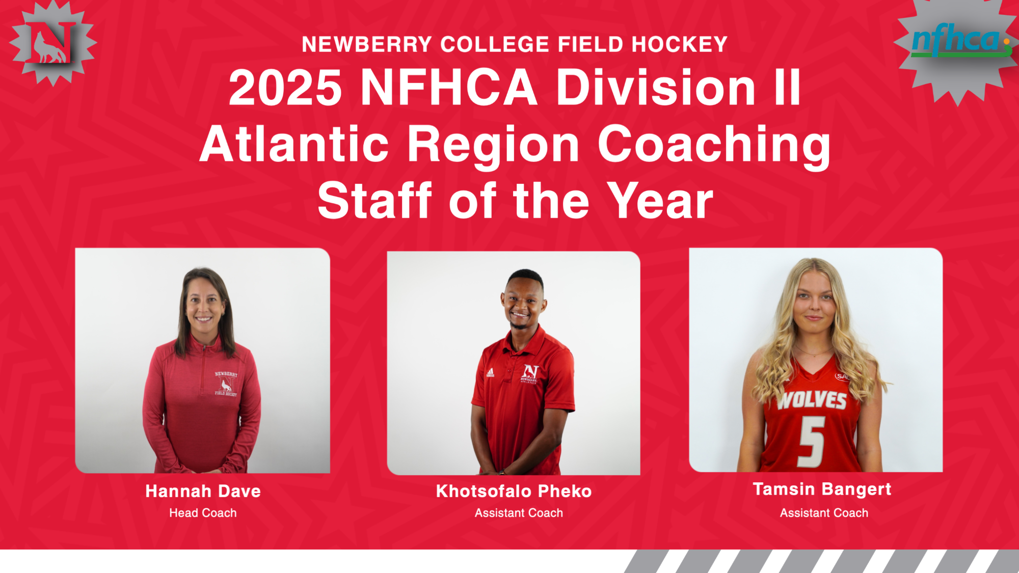 field hockey NFHCA division II coaching staff of the year