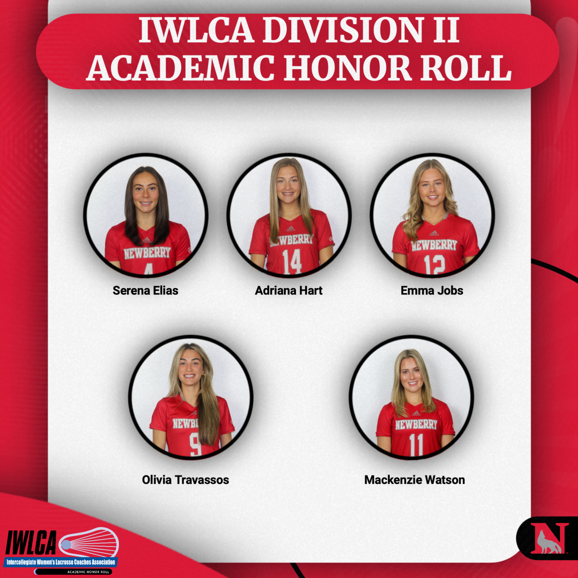 iwlca division lI academic honor roll 