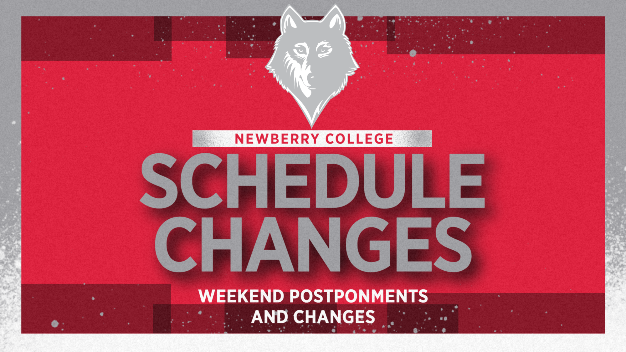 Schedule Changes