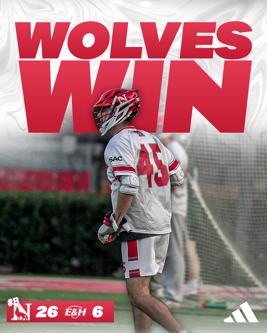 #8 men's lacrosse over eh 