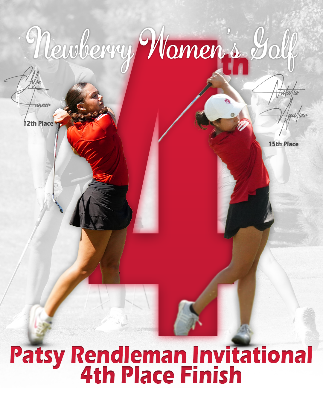 women's golf finishes 4th at patsy 