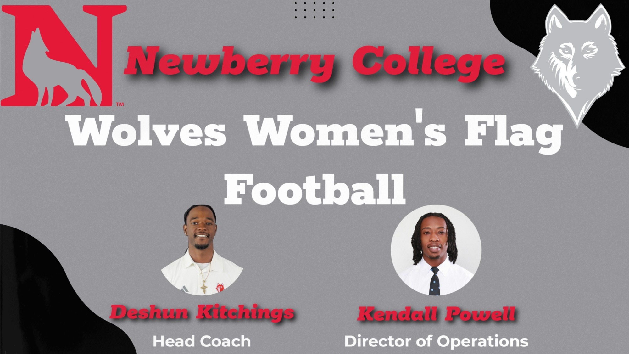 Women's flag football coaching staff hires
