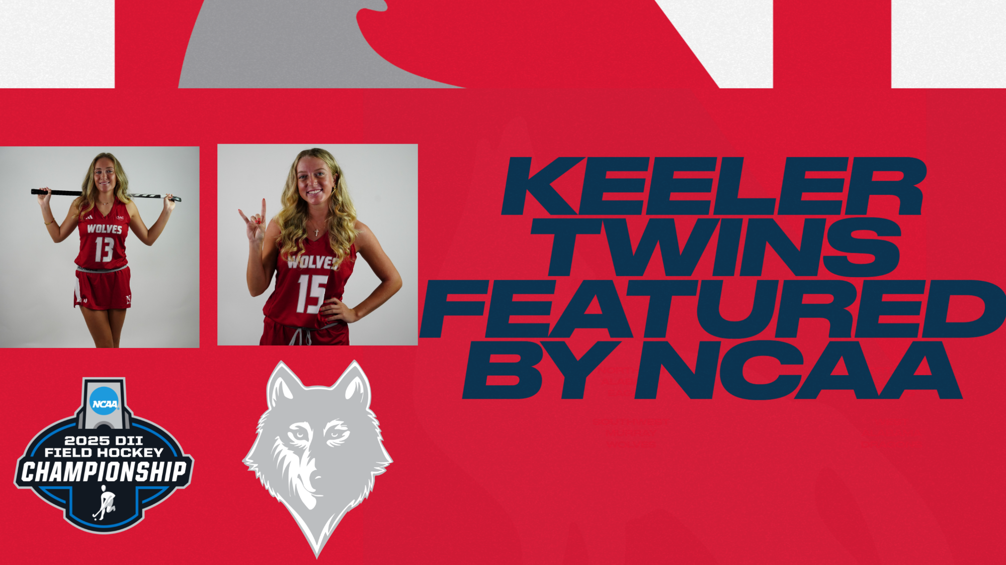Keeler sisters featured by NCAA