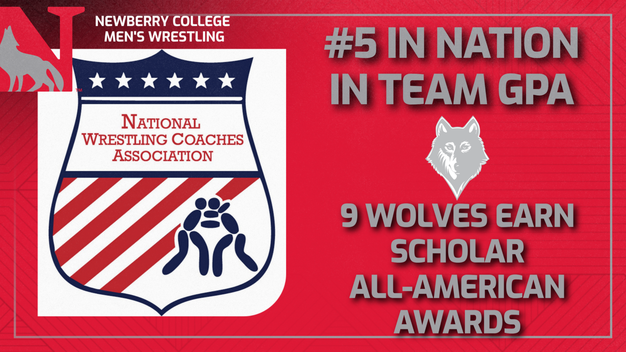 Wolves finish #5 In Nation In Team GPA