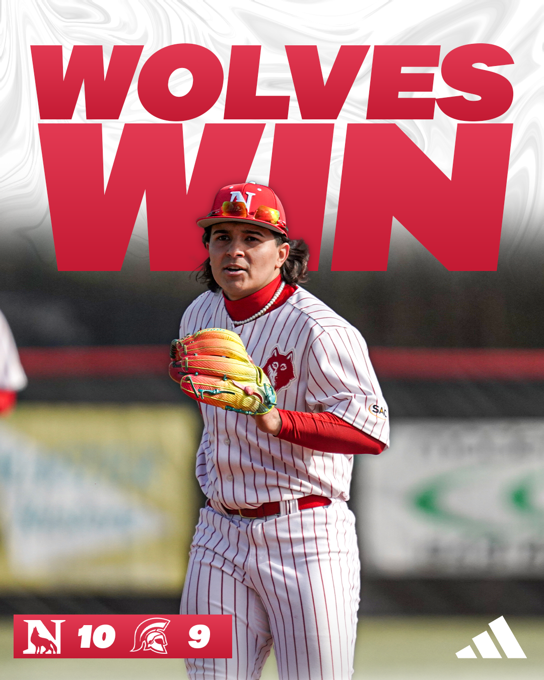 Baseball win over mount olive