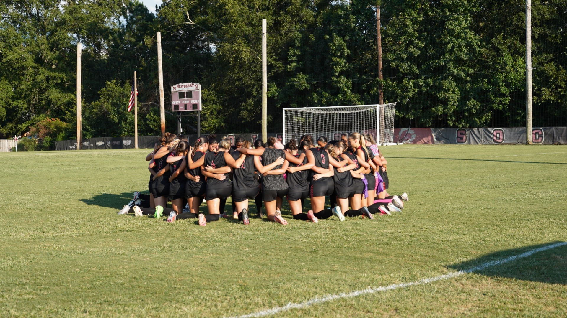 Wsoc team shot