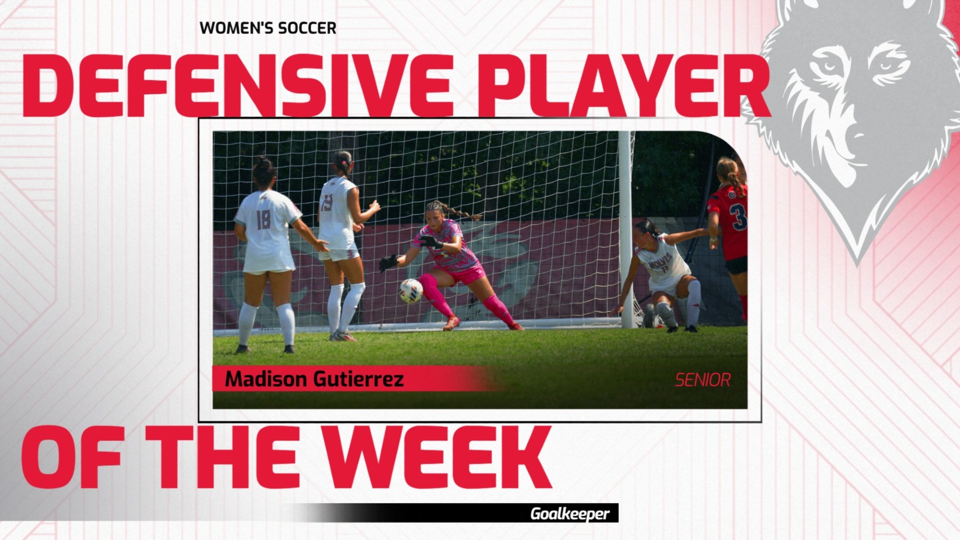 MG player of week