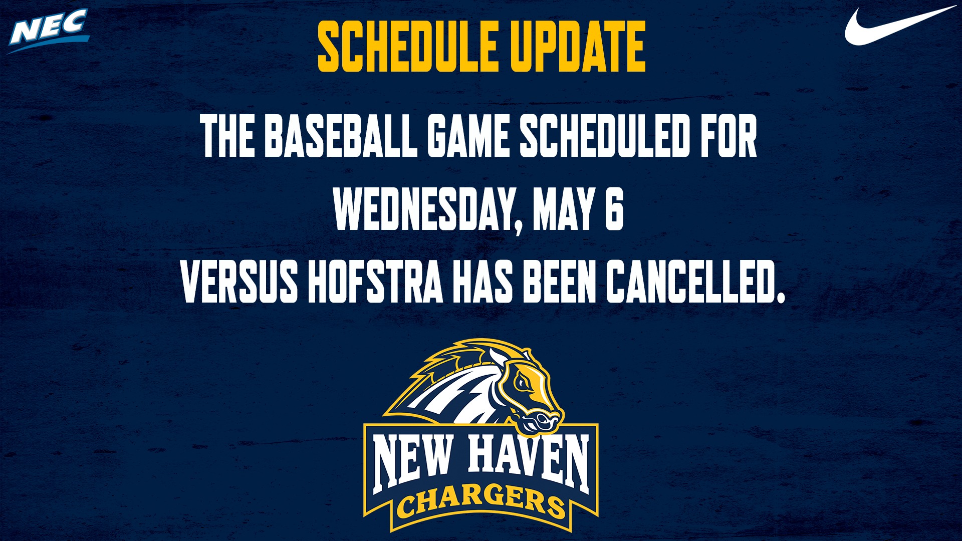 Schedule Update