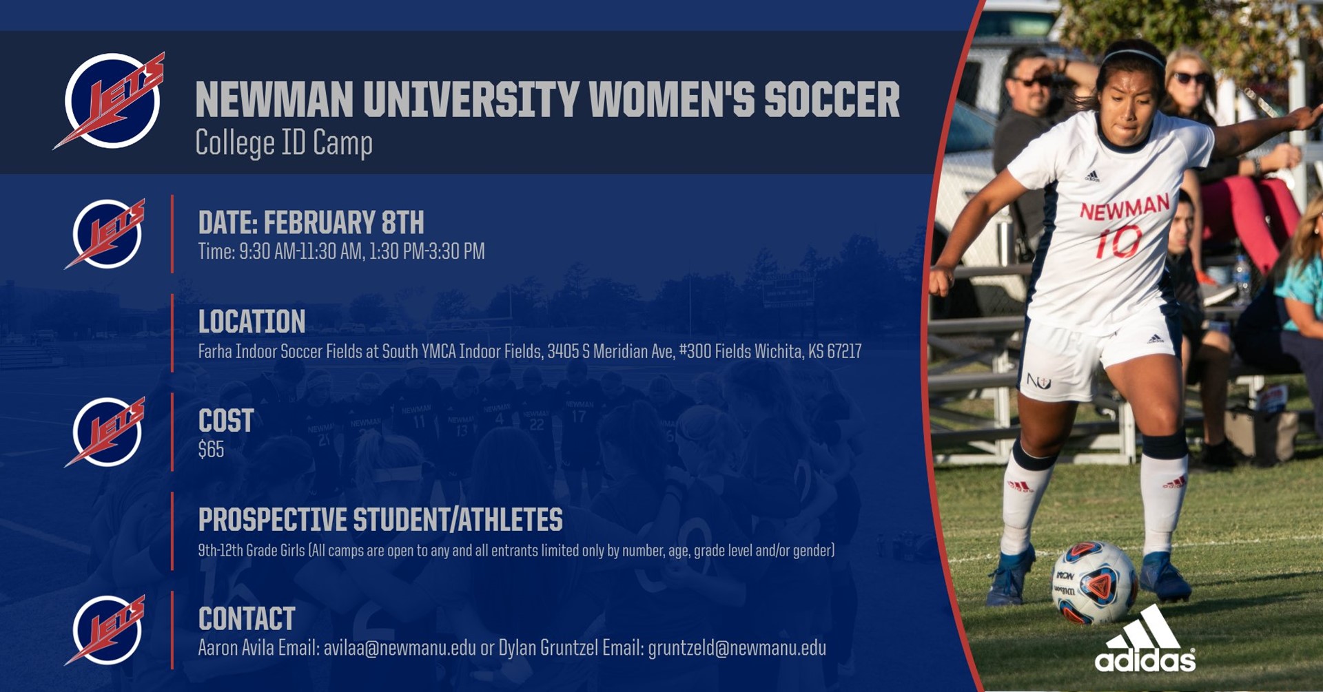 Women's Soccer Announces College ID Winter Camp Newman University