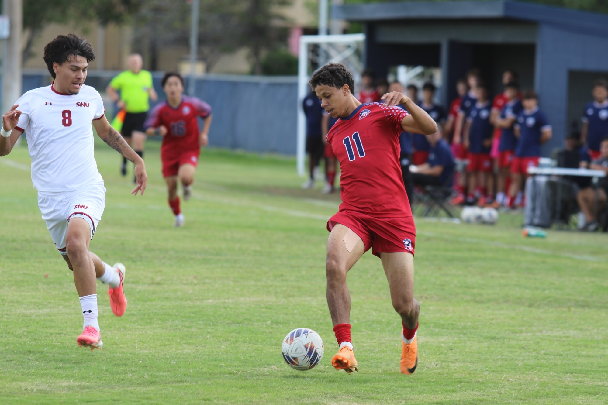 Ailton Fagner Da Silva on the offensive drive