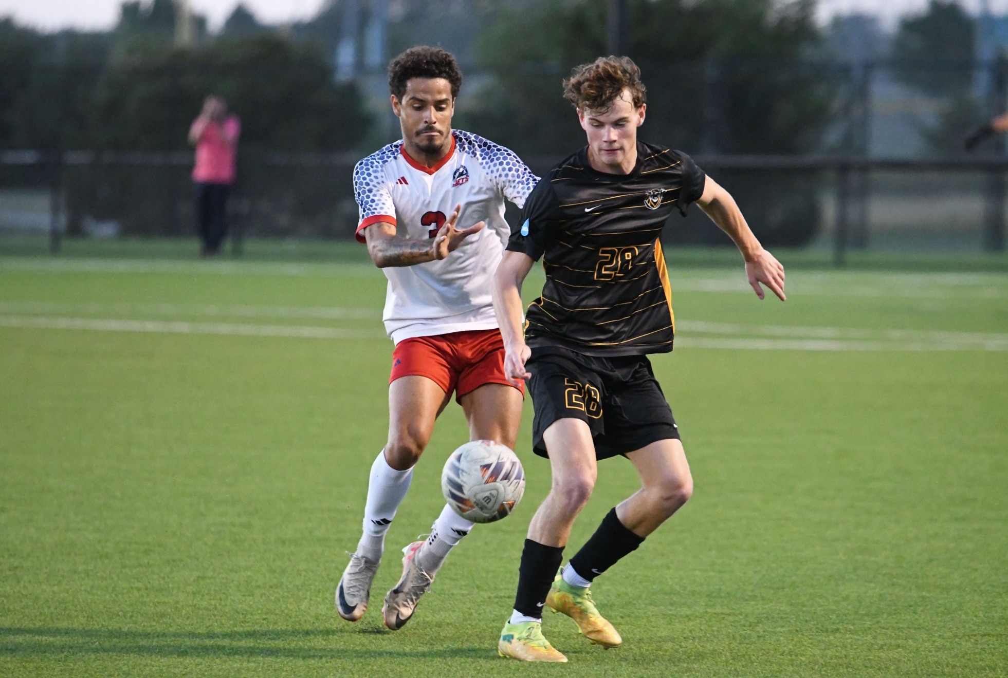 Fort Hays State vs Newman University Soccer play