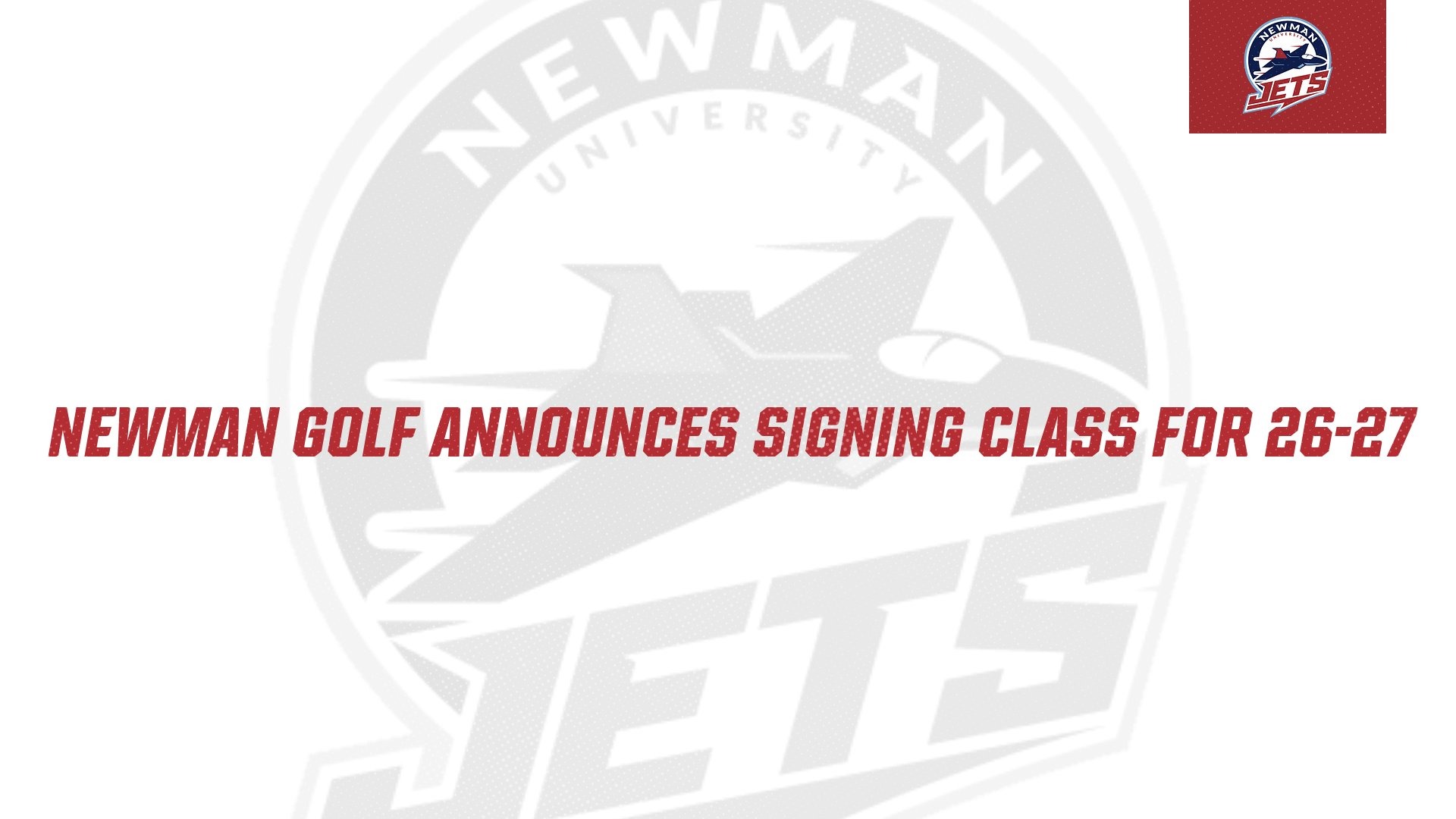 Golf press release signing 