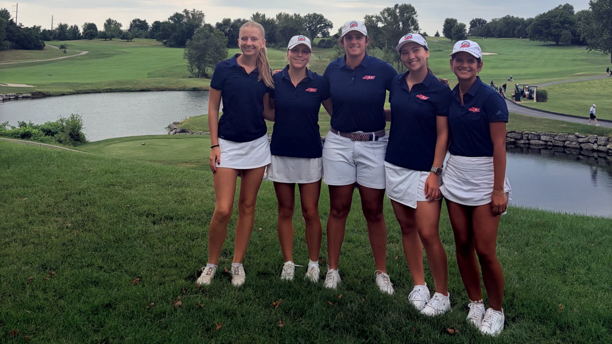 Women's Golf team pictured in Blue Springs