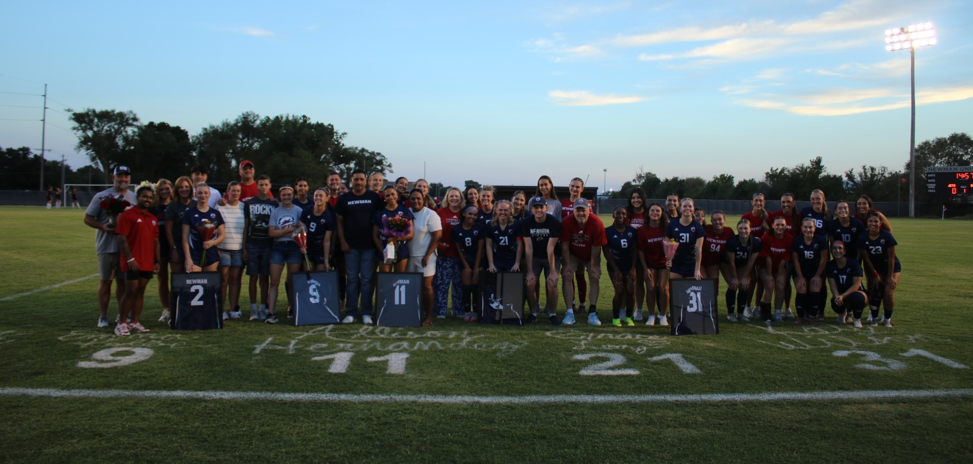 Women's Soccer celebrates Senior day