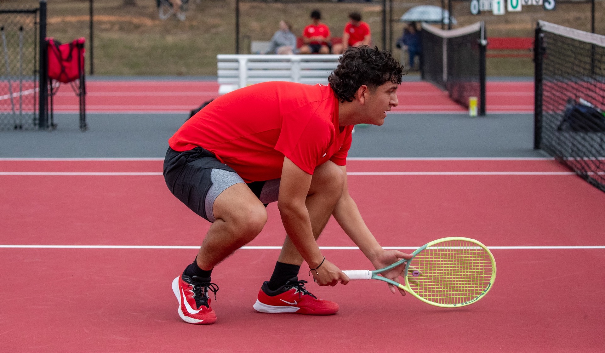 mens tennis vs Fairmont 