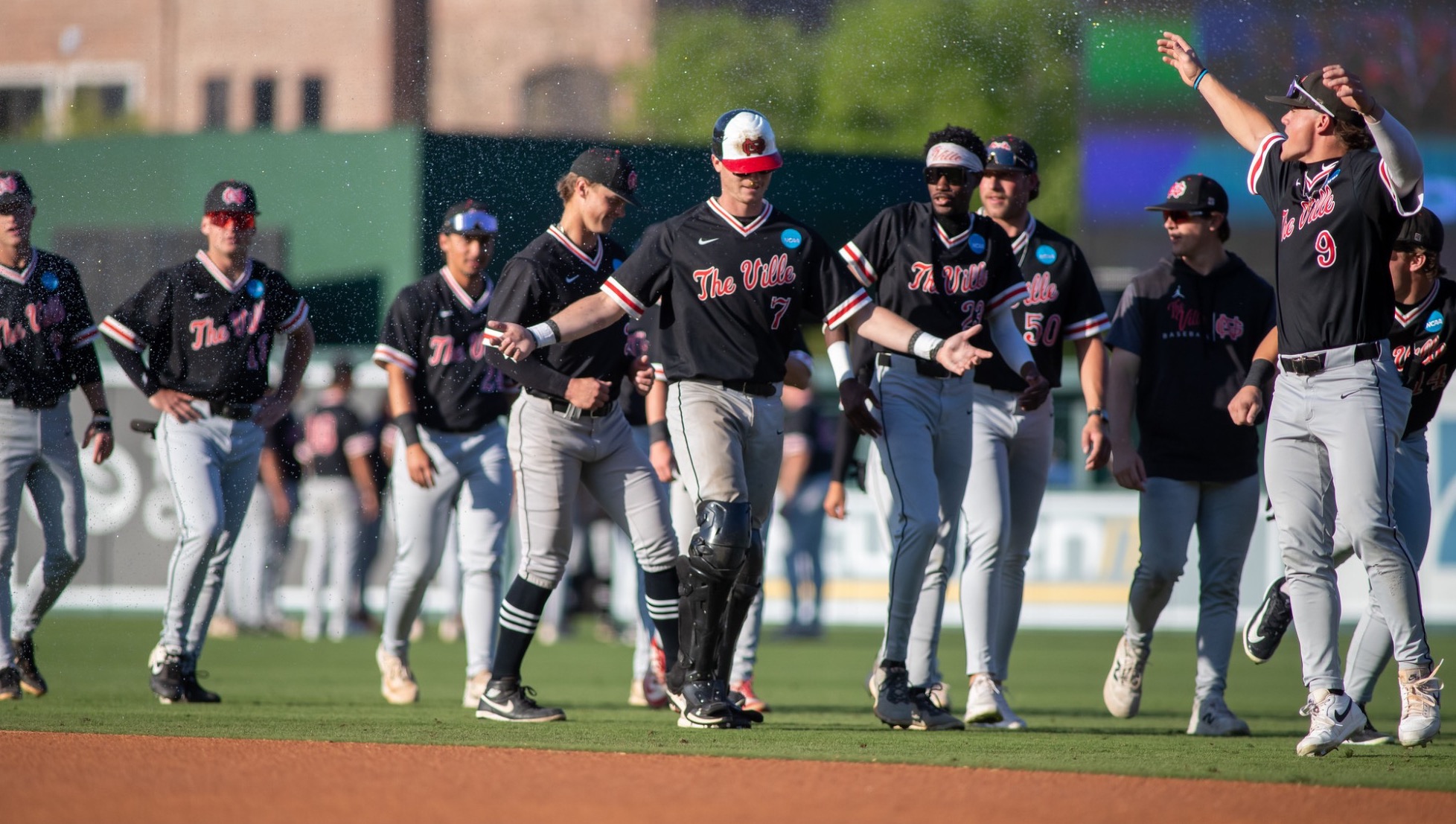 baseball walking
