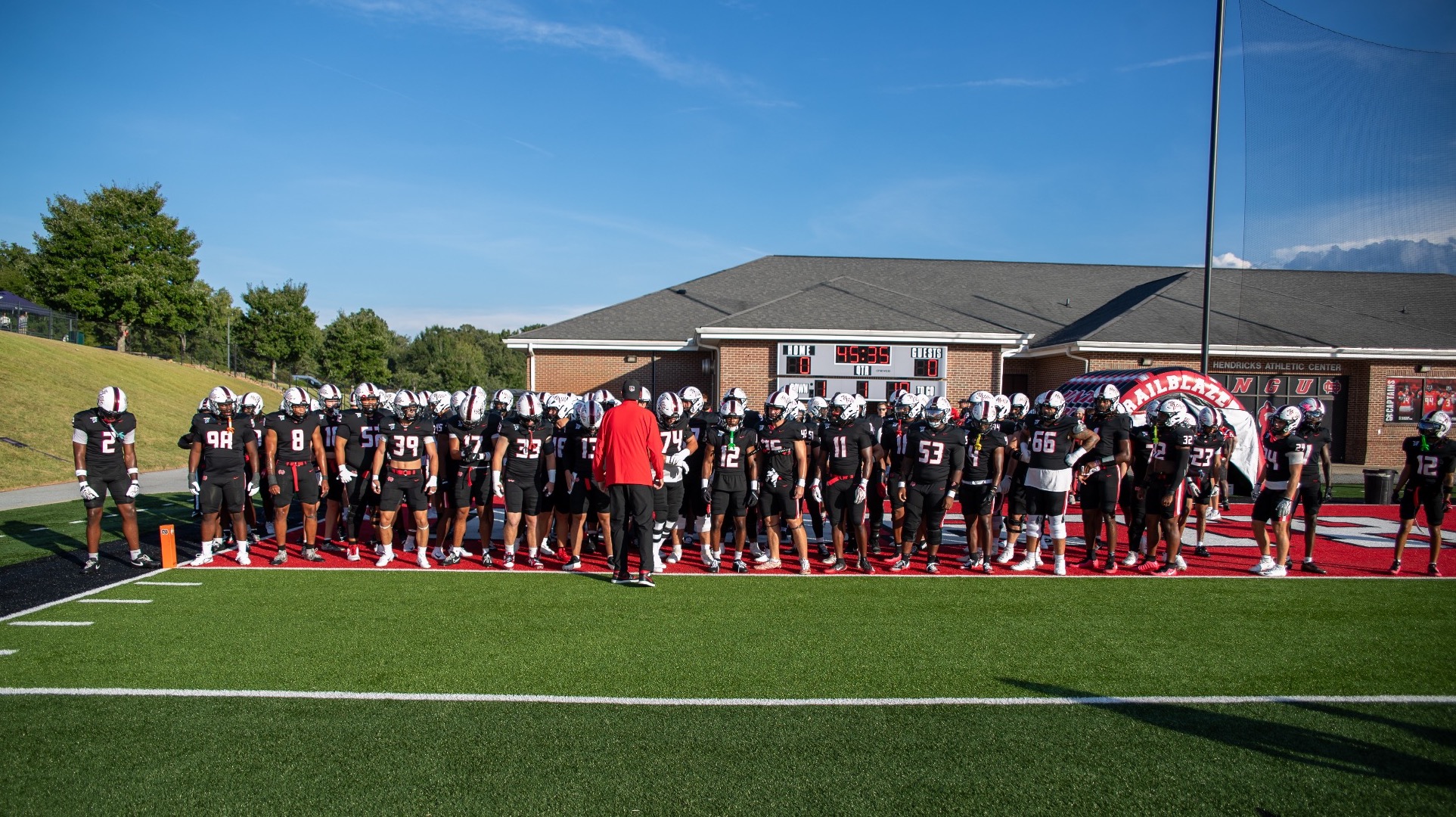 Football Team Runout 