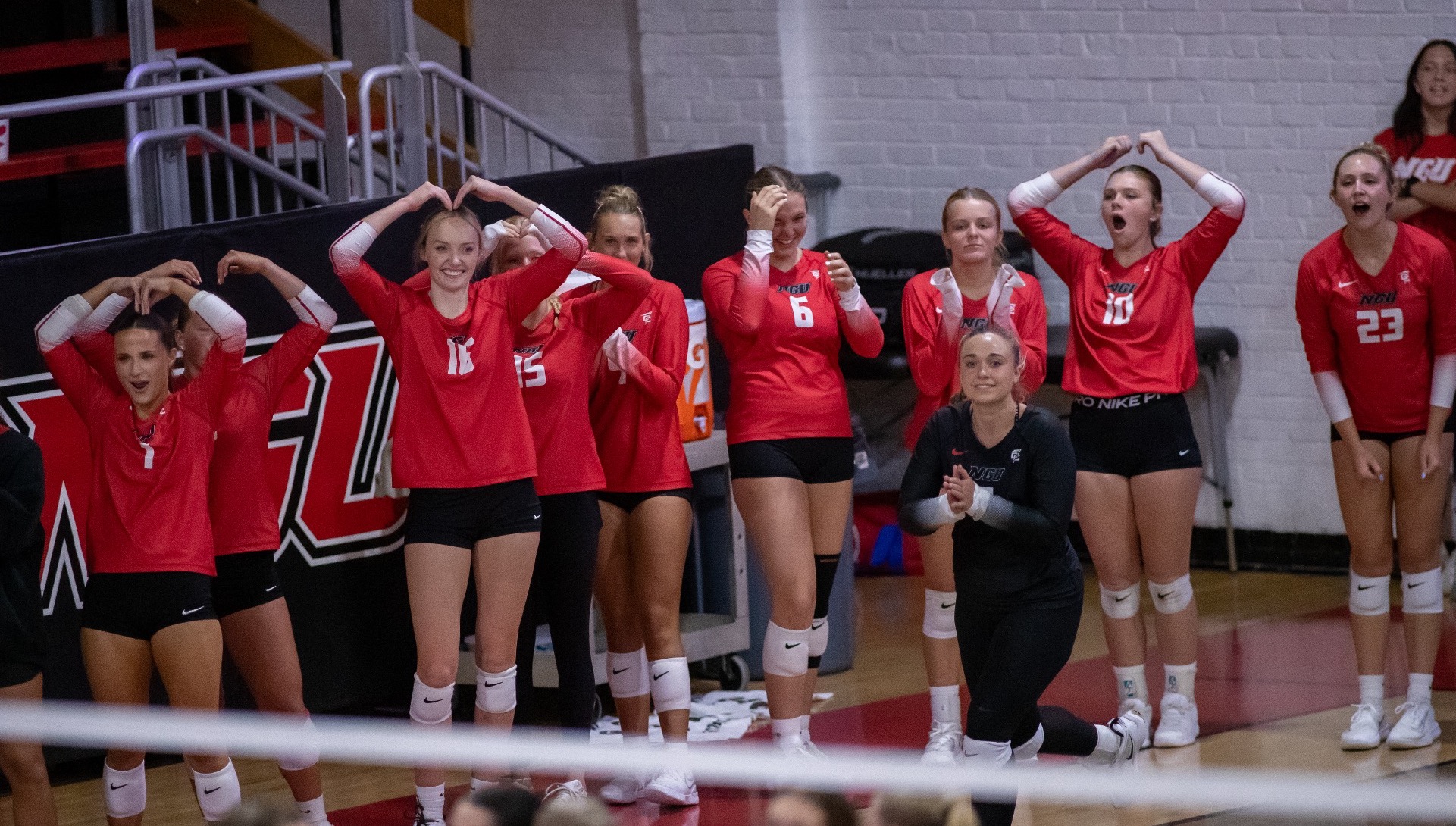 W-volleyball vs king