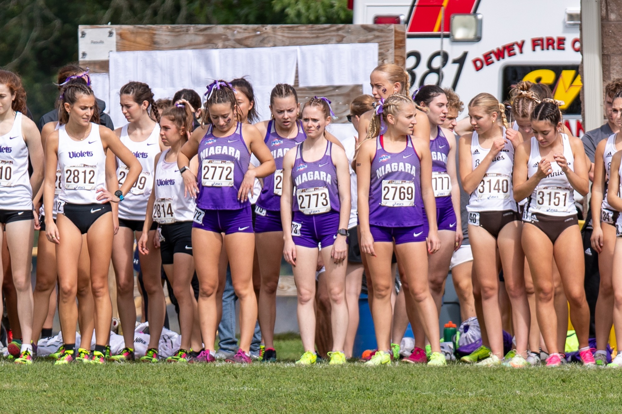 WXC Waits at the start for Paul Short