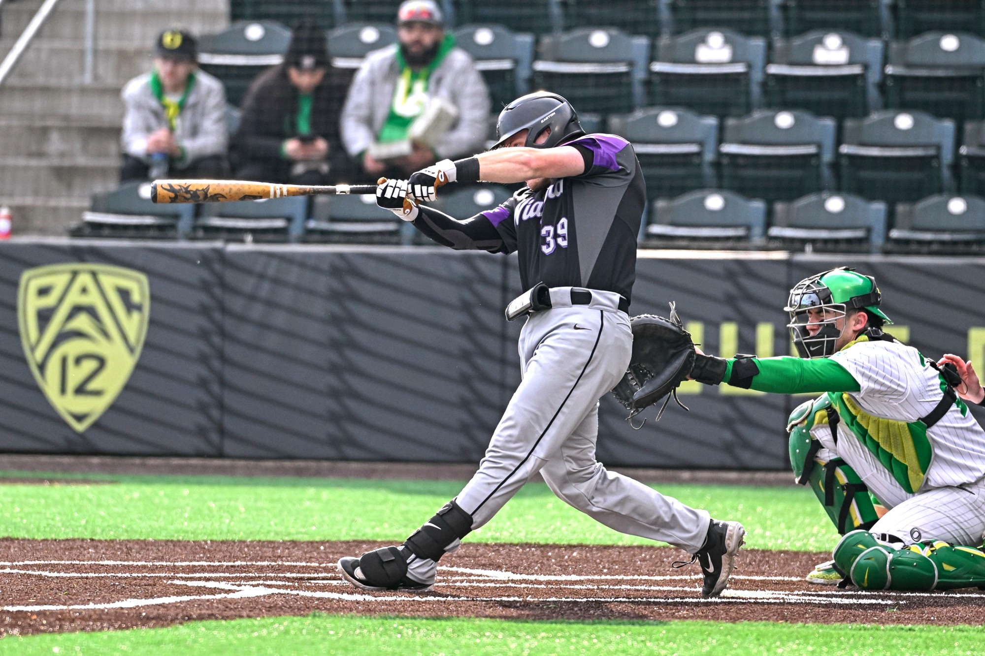 Matt Ward Swings Against The Ducks