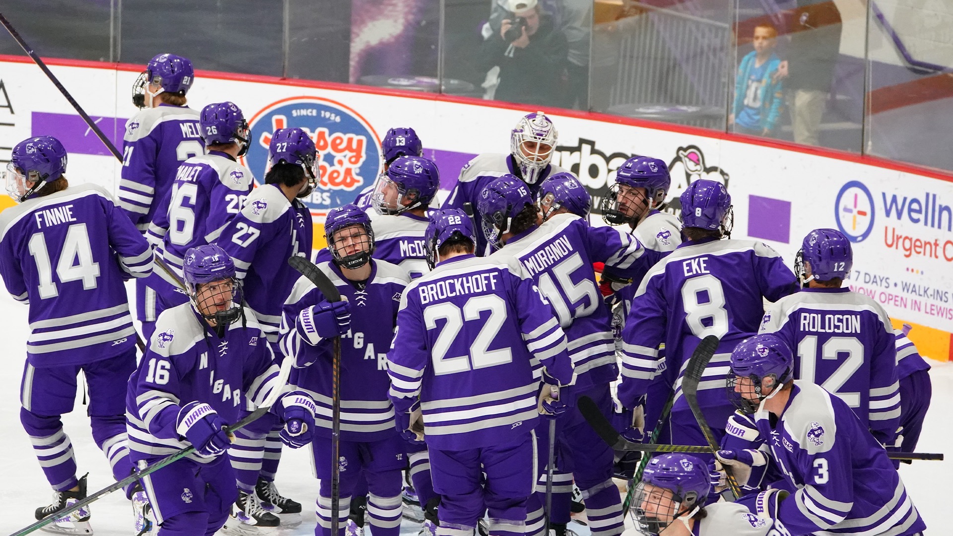 Hockey Celebrates win over USNTDP 2025
