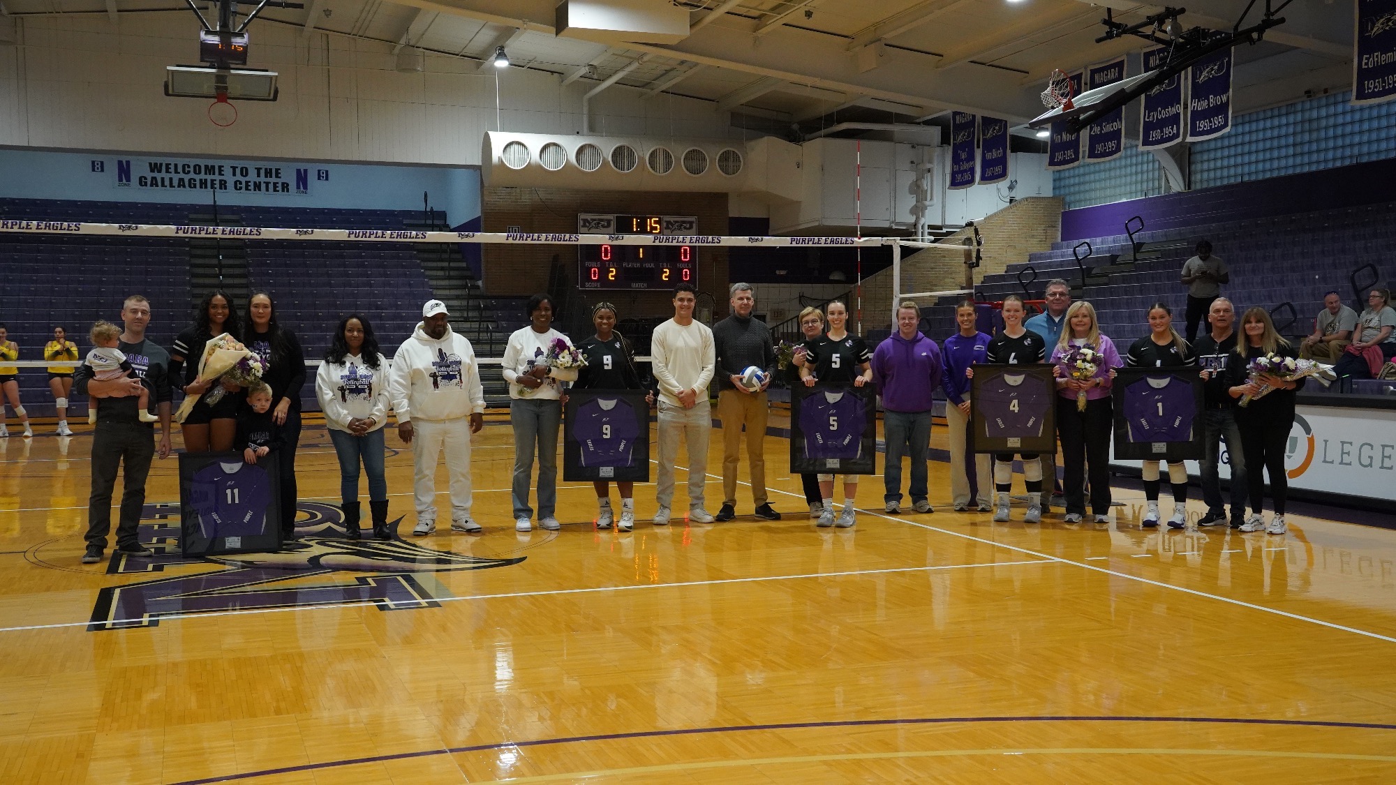 2025 Volleyball Senior Day