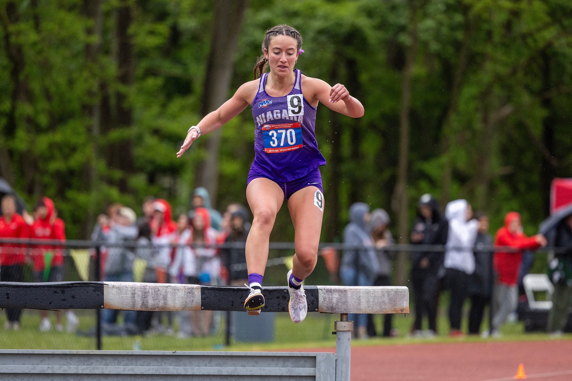 Alissa Mete Steeplechase at the 2024 MAAC Championships
