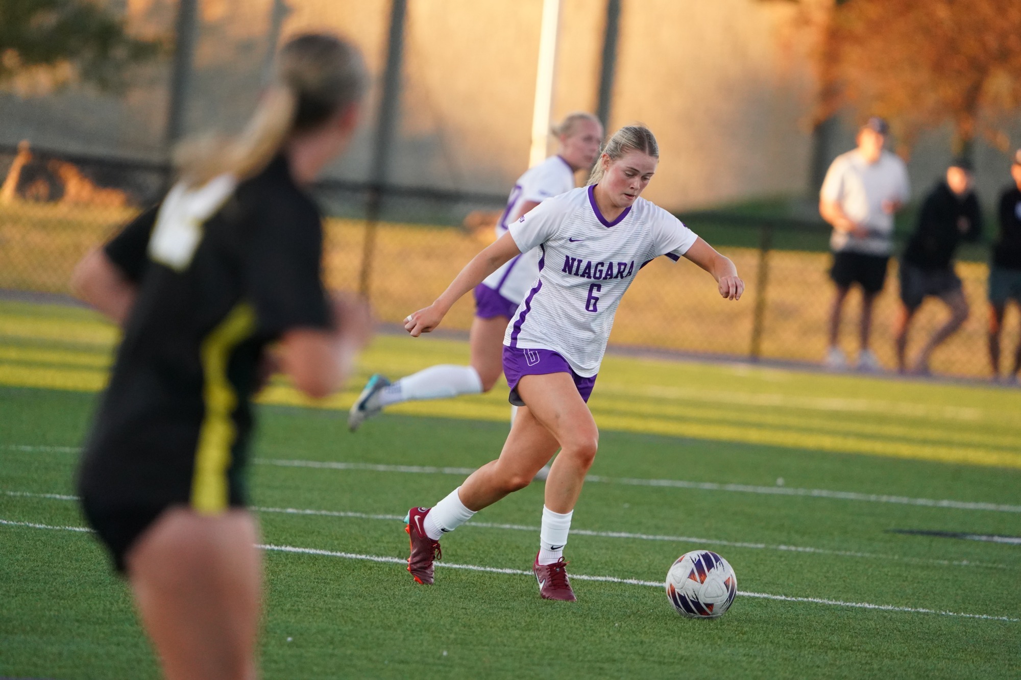 Caitlyn Grady against Le Moyne 8/21