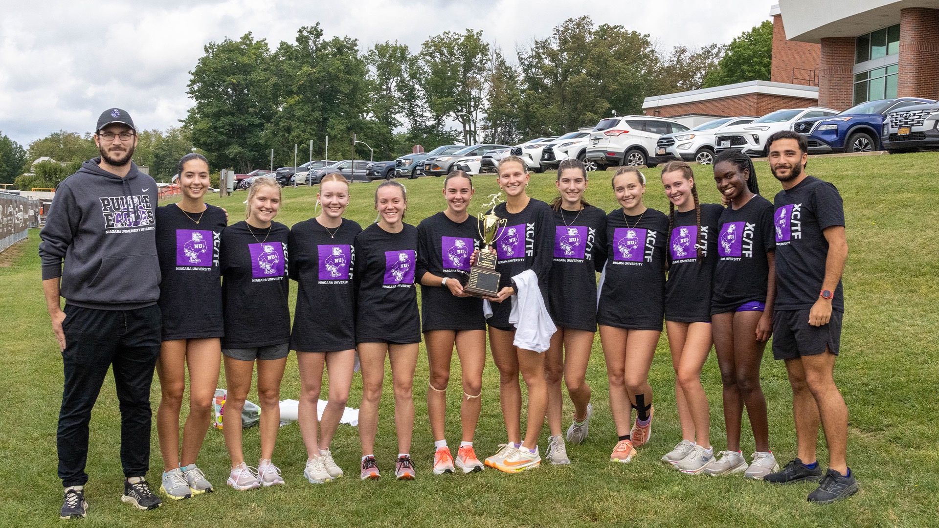 Women's Cross Country Little Three Champion Team Photo
