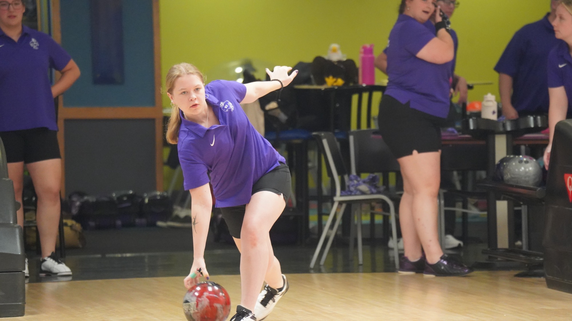 Abbie Derby at practice on 10/7