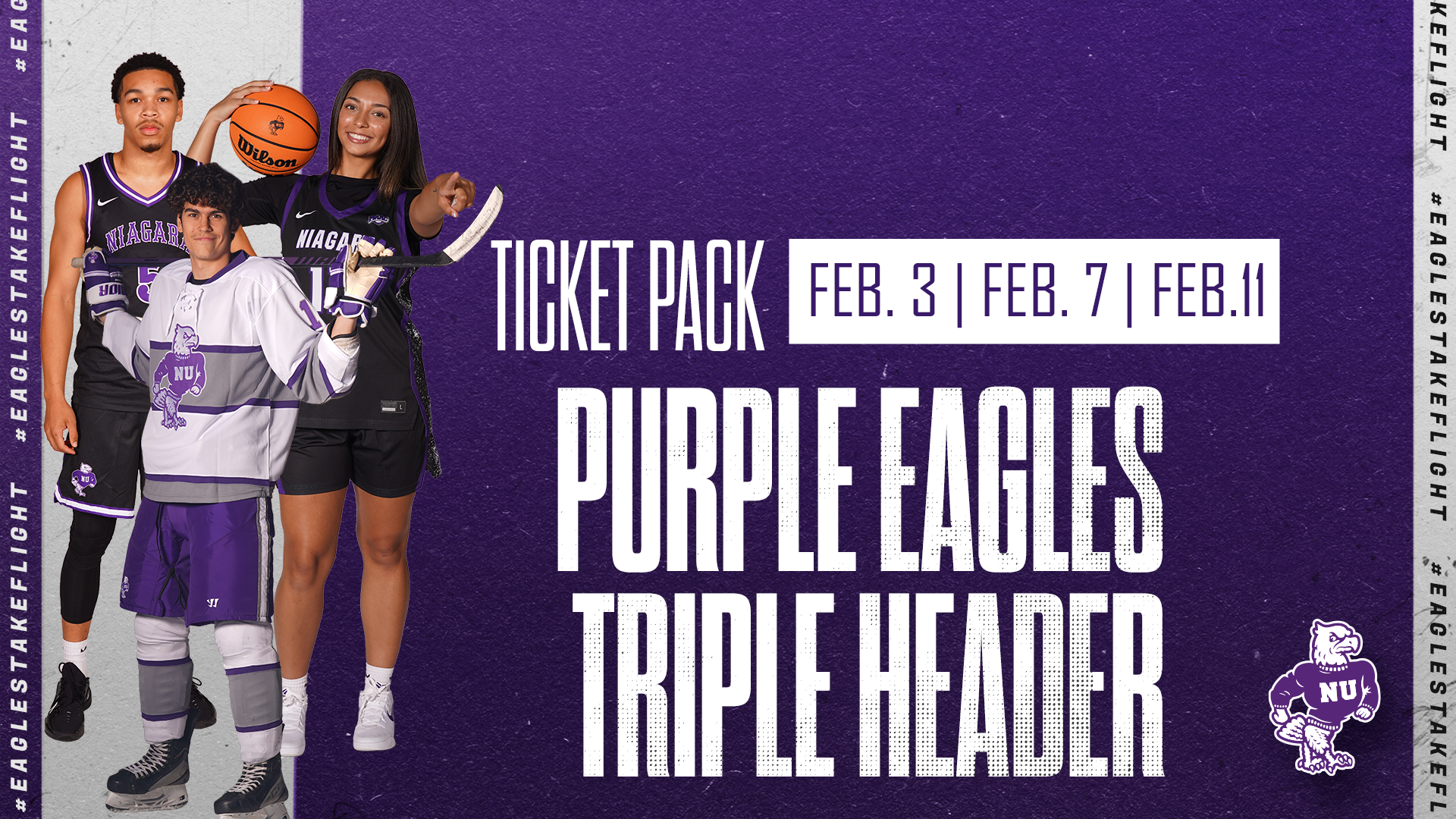 Purple Eagles Three Pack