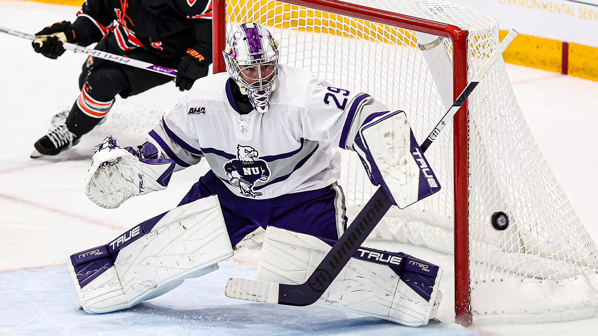 Charles Edward Gravel Makes A Save Against RIT 2026