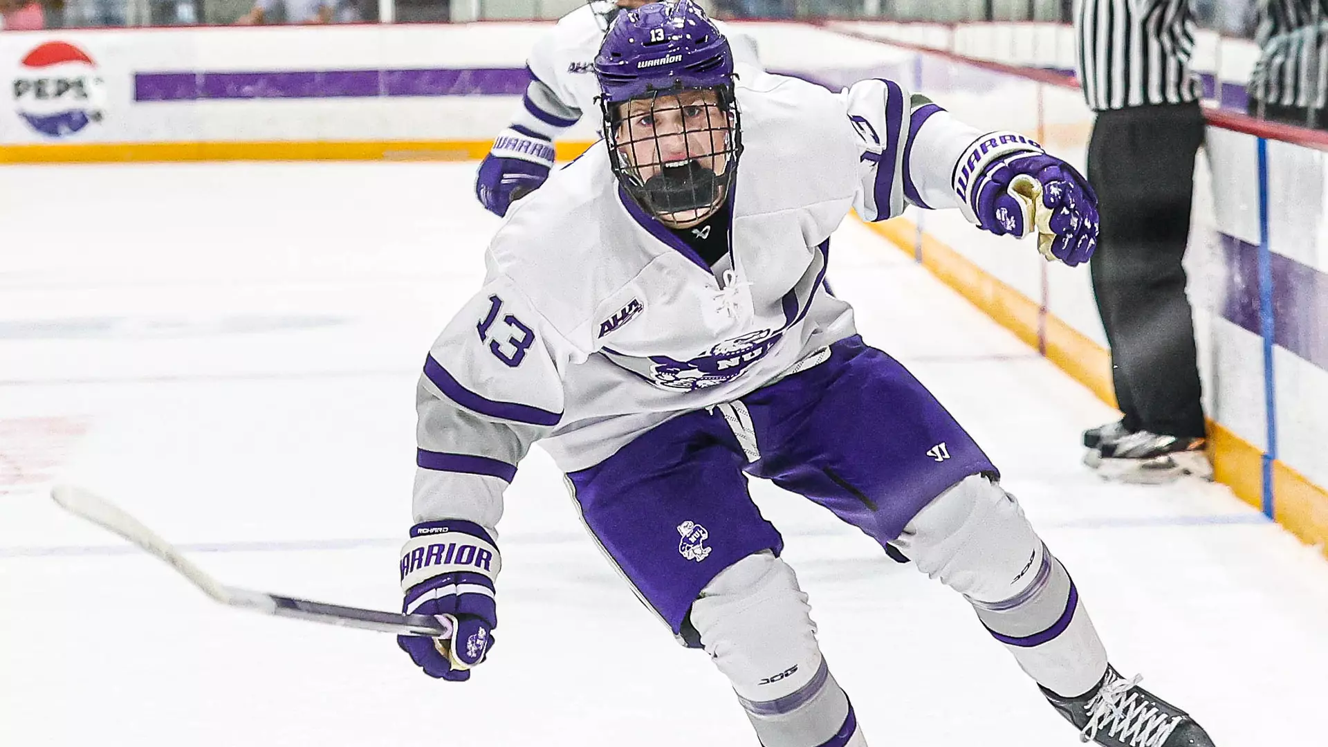 Jack Richard Celebrates A Goal Against RIT 2026