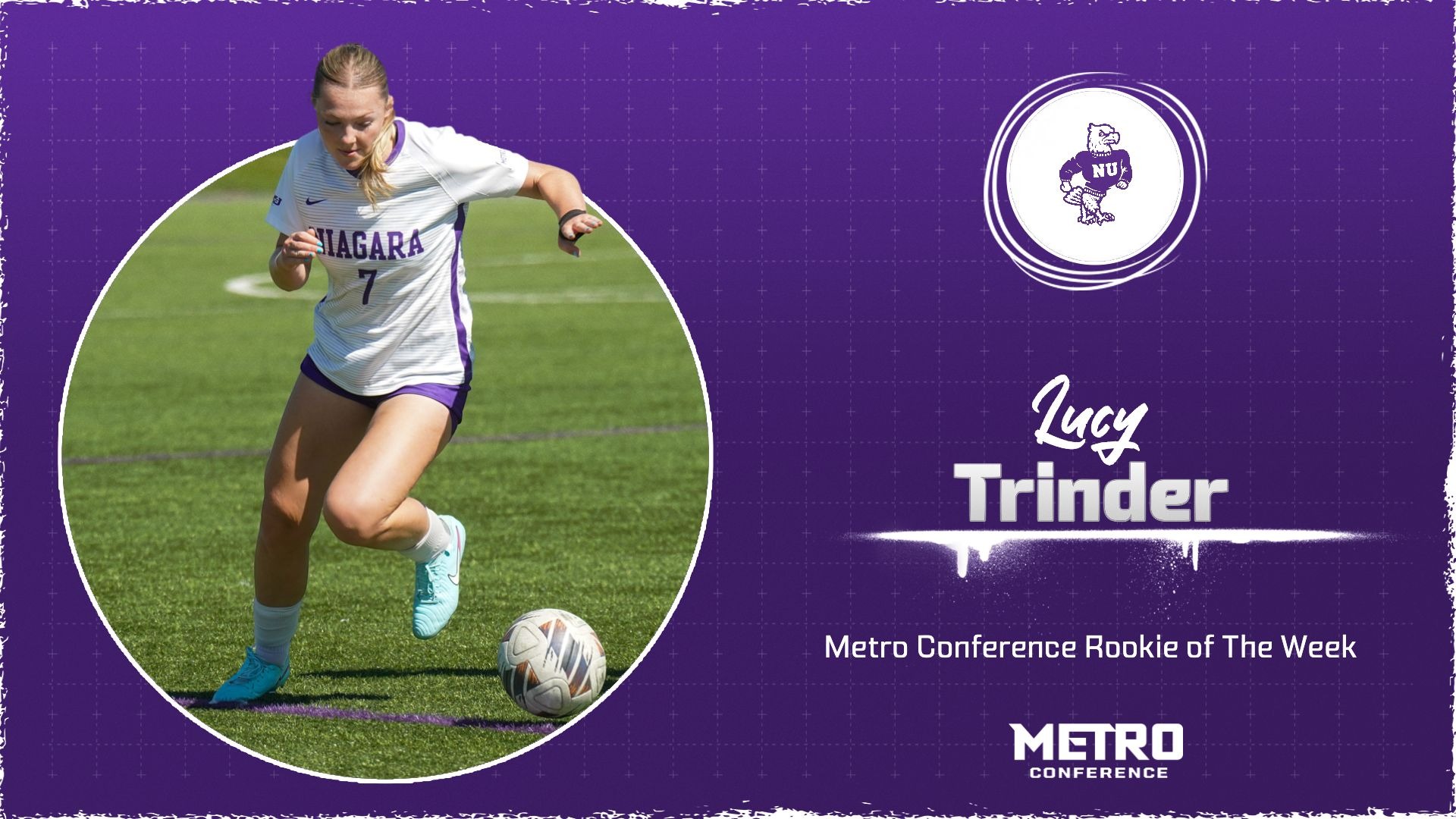 Lucy Trinder Metro Conference Rookie of the Week 10/5
