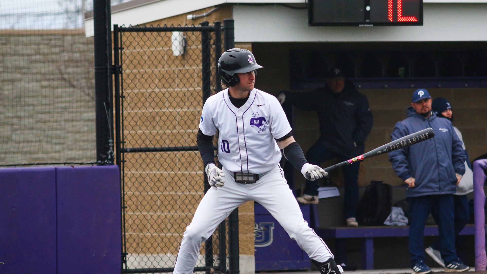 Curtis McKay Bats Against Saint Peter's 2025