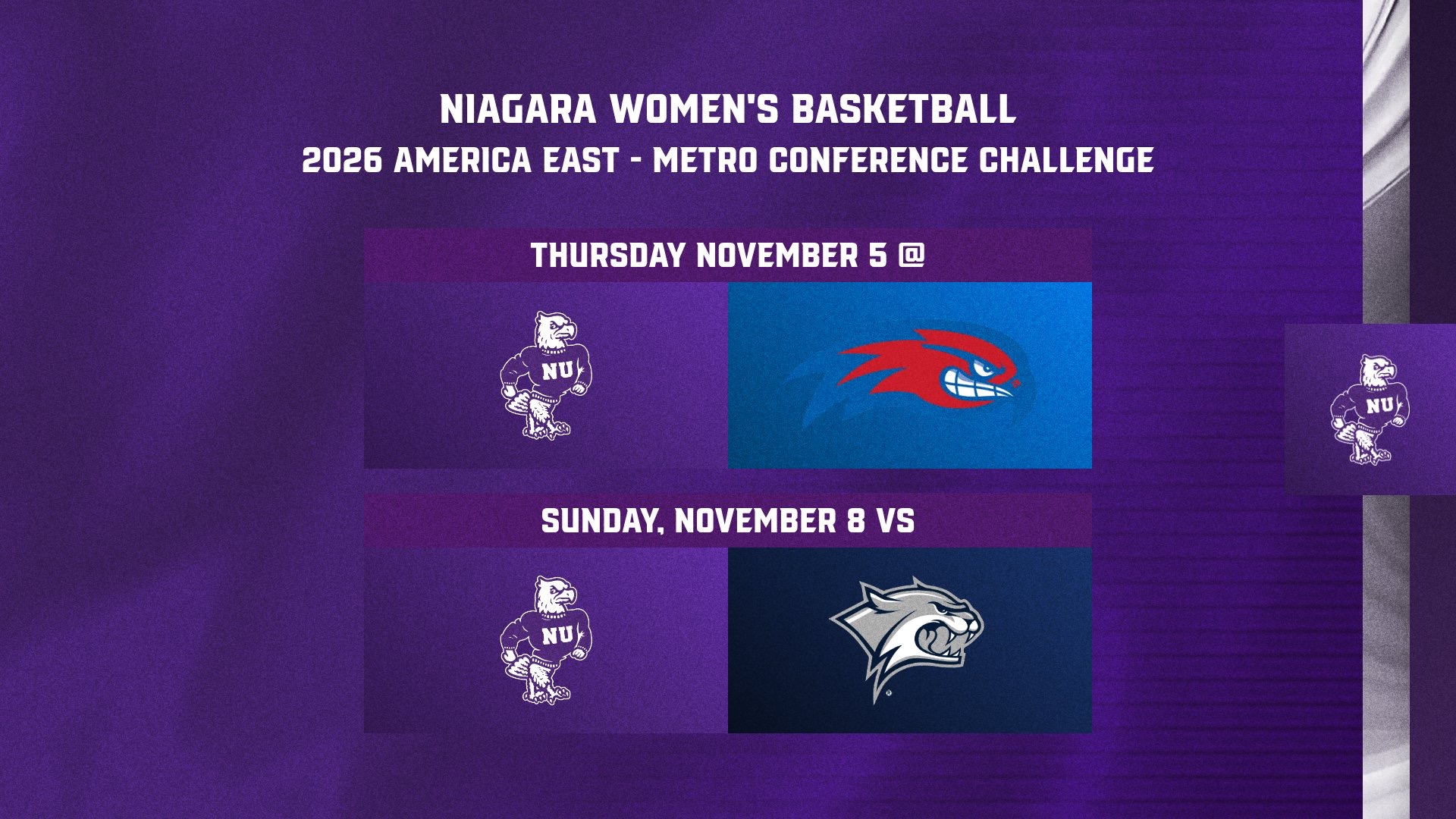 2026 WBB America East Metro Conference Challenge