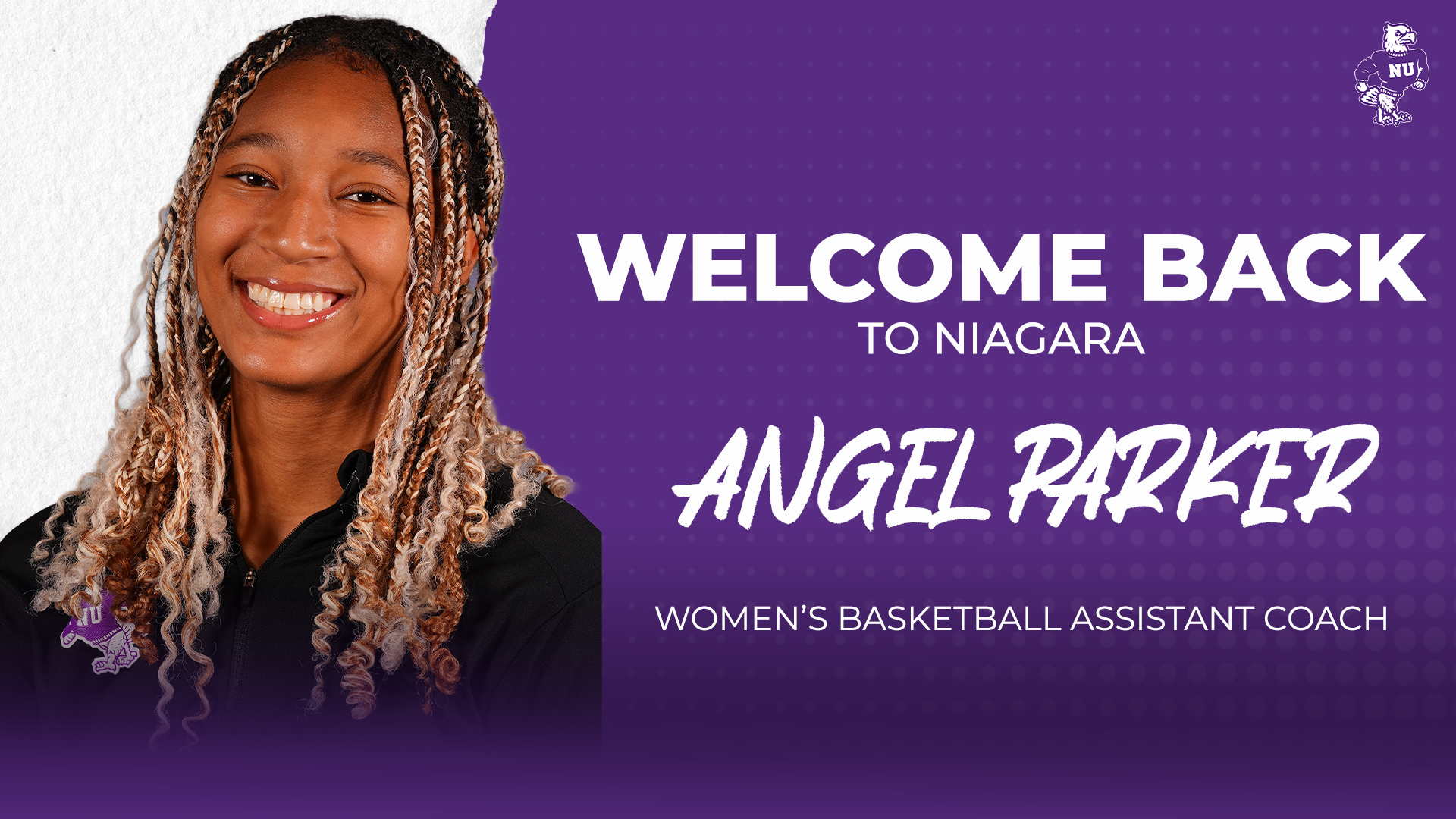 Angel Parker Assistant Coach Graphic